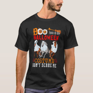 Camiseta Buu Esse É Meu Fantasia De Halloween Três Cavalos