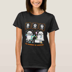 Camiseta Buu O Elemento Surpresa Química de Halloween Profe