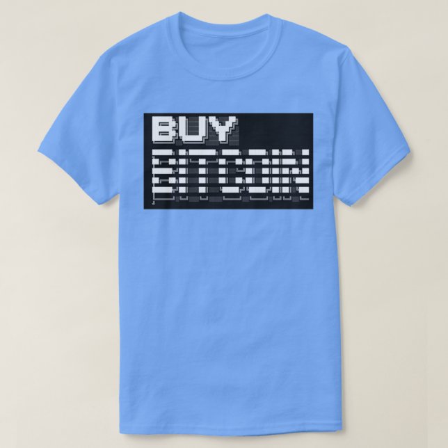 CAMISETA BUY BITCOIN (Frente do Design)
