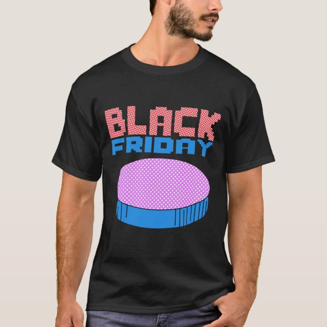 Camiseta "Buy Now, Cry Never – Black Friday Teen Edition" (Frente)