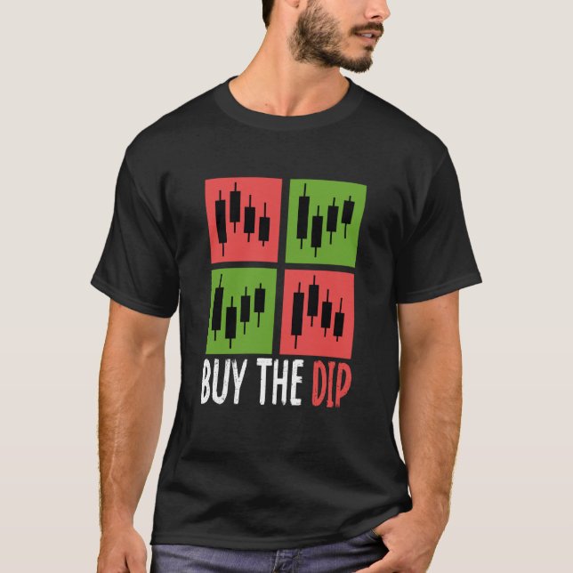 Camiseta Buy The Dip Cryptocurrency Blockchain Trader Best  (Frente)