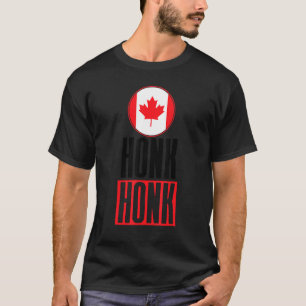 Camiseta Buzina Buzina Caminhoneiros Canadenses Regem o Can