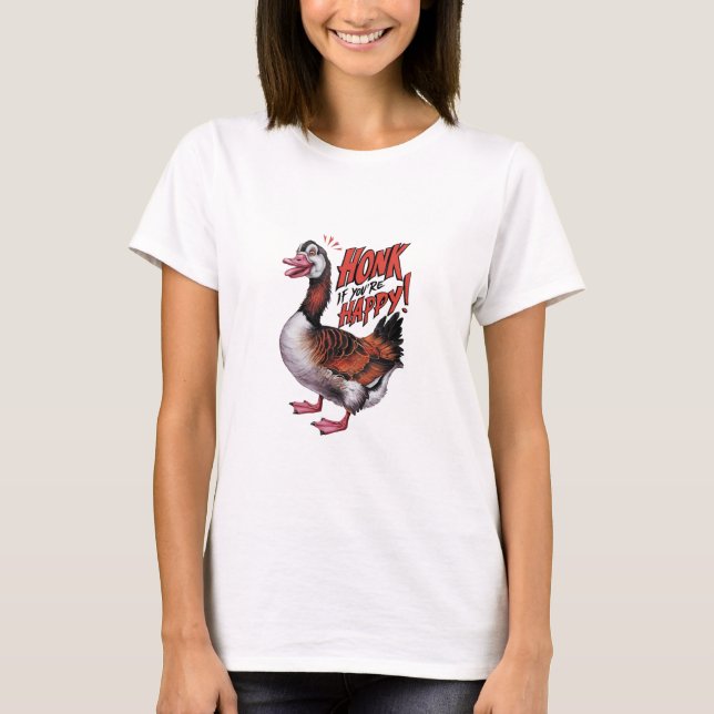 Camiseta Buzine Se Você Está Feliz (Frente)