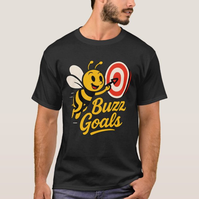 Camiseta Buzz Mete Abelha Motivacional (Frente)