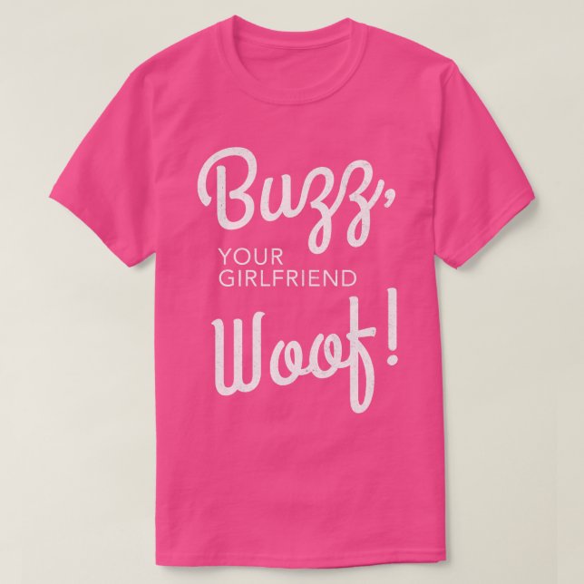 Camiseta Buzz, seu namorada Woof (Frente do Design)