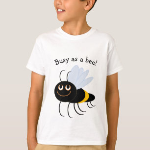 Camiseta BuzzAboutBees Ocupado como T-shirt de uma criança