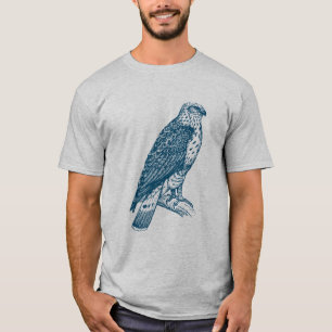 Camiseta Buzzard - Azul Oceano