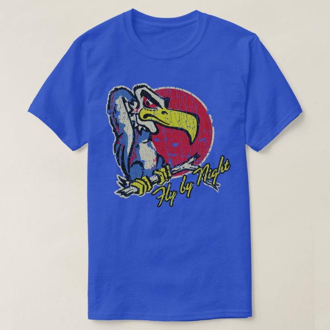 Camiseta Buzzard Fly pela Noite de 1975 (Frente do Design)