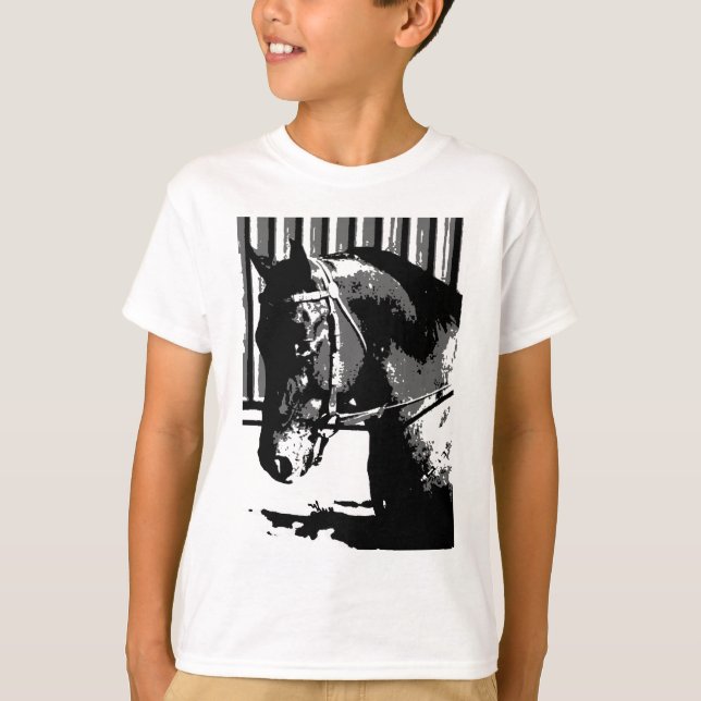 Camiseta BW Stallion Horse (Frente)