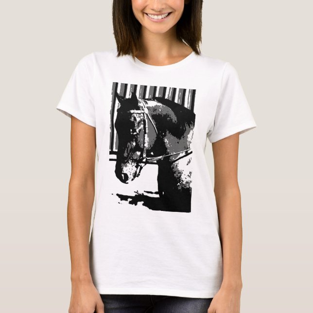 Camiseta BW Stallion Horse (Frente)