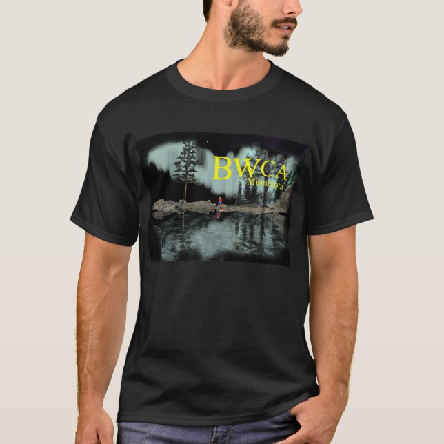 Camiseta BWCA Minnesota, sob as luzes de N (Frente)