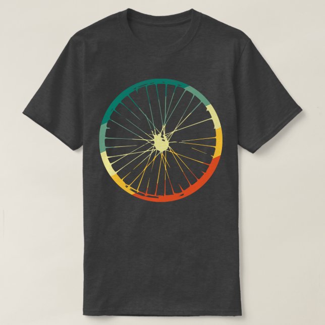 Camiseta Bycicle Bike Bike Retro Gift. (Frente do Design)