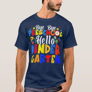 Camiseta Bye Bye Preschocolina Olá Jardim de Infância
