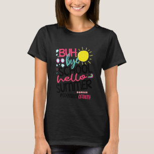 Camiseta Bye Bye School Hello Conselheiro de Verão de servi