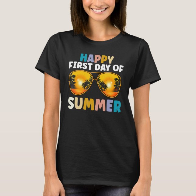 Camiseta Bye Bye SCHOOL Hello Summer Last Day Of School (Frente)