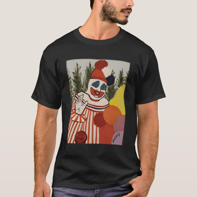 Camiseta Bye Pogo O Palhaço De Gacy (Frente)