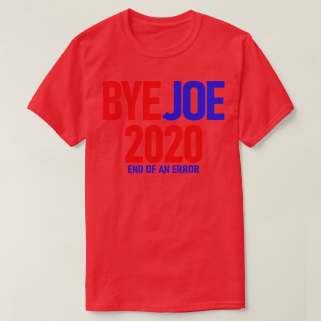 Camiseta Byejoe 2020 (Frente do Design)