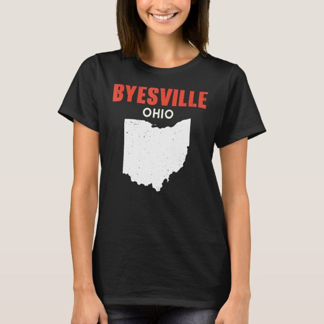 Camiseta Byesville e Walton Colinas Ohio EUA (Frente)