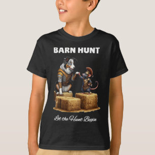 Camiseta Byrn Hunt Lover - Guerreiro Rat Blue Merle Tri Bor