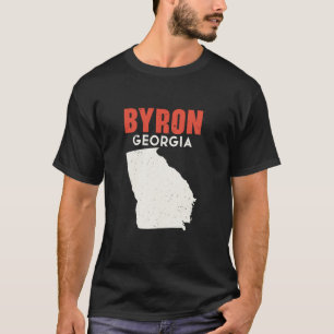 Camiseta Byron Georgia State America Viagem Georgian Em
