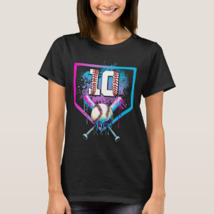 Camiseta Bysebyll Drip 10º Aniversário Home Plate Menino Ju