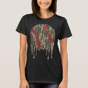 Camiseta Bysebyll Drip Camo Meninos Esportes Legal Dia de J