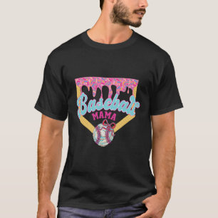 Camiseta Bysebyll Drip Mama Sorvete Drip Crianças Meninos B