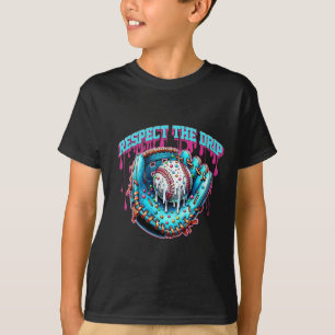 Camiseta Bysebyll Drip Para Garotos Home Plate Sorvete Drip