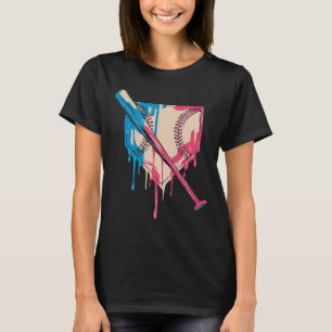 Camiseta Bysebyll Drip Para Homens Mulheres Sorvete Drip Me
