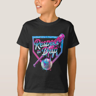 Camiseta Bysebyll Drip Para Meninos Sorvete Drip Juventude