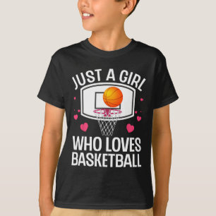 Camiseta Bysketbyll Art Para Meninas Mulheres Universitária