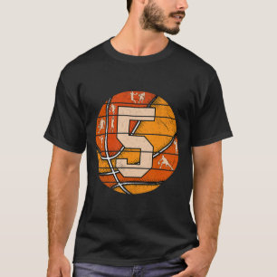 Camiseta Bysketbyll Número 5 Jersey Love Bysketbyll Player