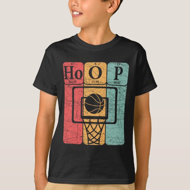 Camiseta Bysketbyll Periódico de Elementos de Mesas Nerd Ci (Frente)