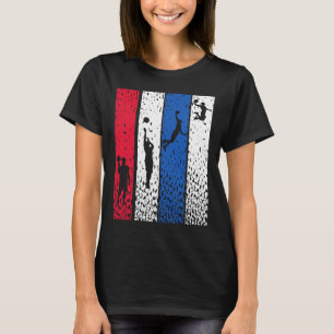 Camiseta Bysketbyll Retro Vintage Estados Unidos Sinalizado