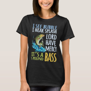 Camiseta Byss Pesca Esportiva de Pesca Preta Byss Peixe