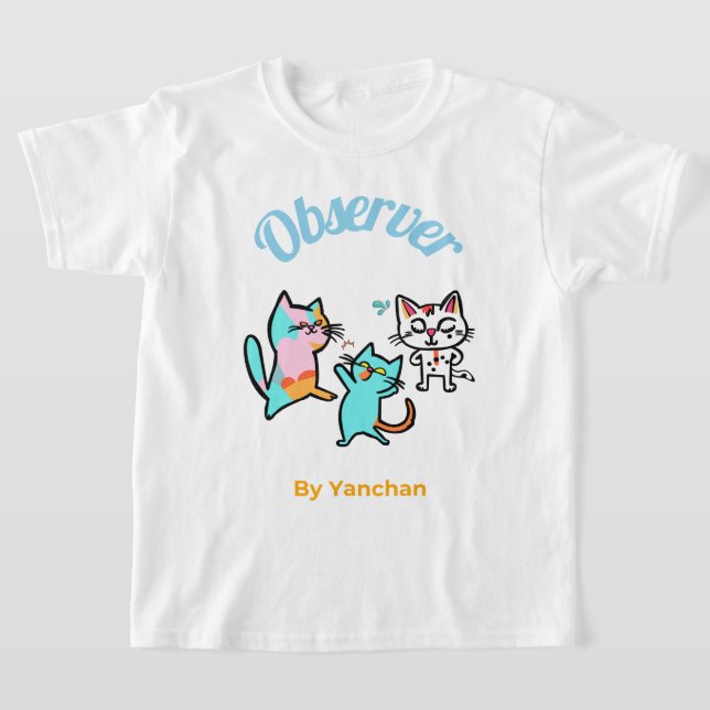 Camiseta Bystander (Yanchan)" Kids T-Shirt (Postura )