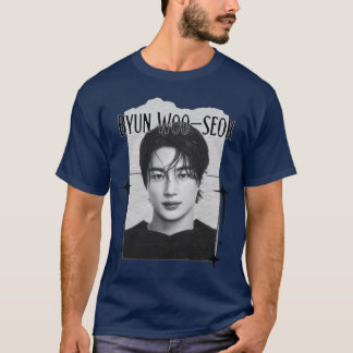 Camiseta Byun Wooseok Kpop Solo Artist Scrapbook Collage Co