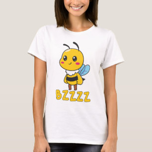 Camiseta BZZZ Abelhas para Crianças em Cuta para Crianças -