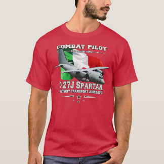Camiseta C27J Aeronaves militares de transporte de espartan