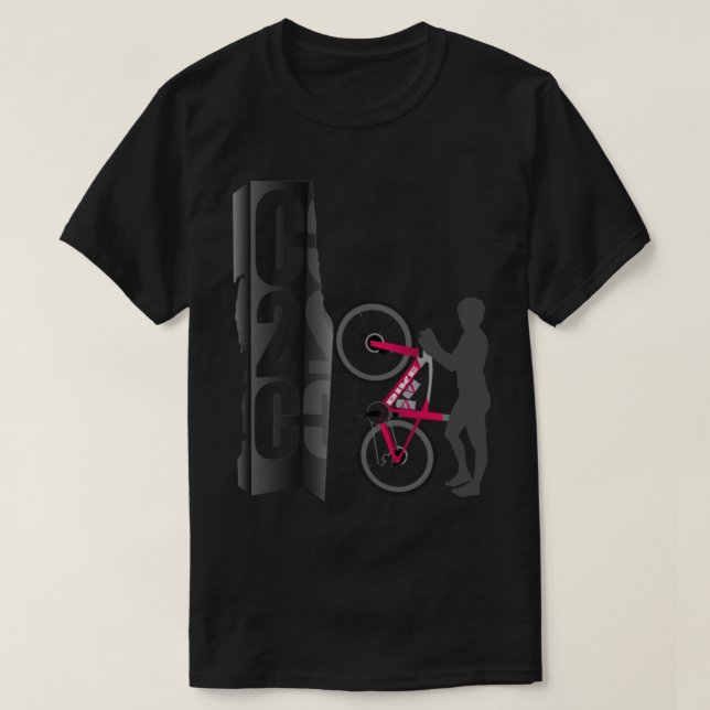 Camiseta C2C Signpost cycle challenge   (Frente do Design)