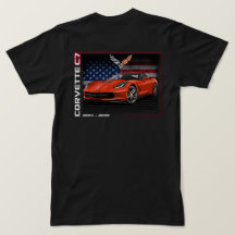 C7 Corvette - Camiseta-T de uso masculino