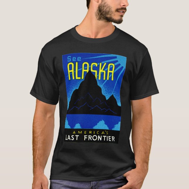 Camiseta C. 1935 veja Alaska! (Frente)