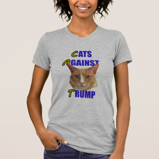 Camiseta C.A.T. Gatos contra o trunfo