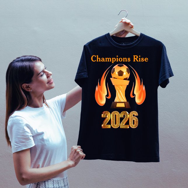 Camiseta C Campeões Sonham em Ouro (Criador carregado)
