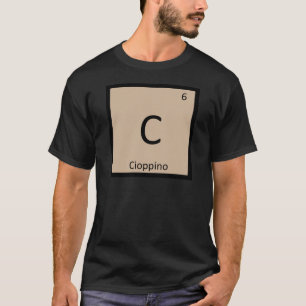 Camiseta C - Cioppino Símbolo da Tabela Periódica de Químic