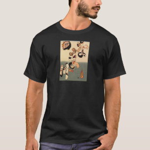 Camiseta C. de pintura japonês 1800's