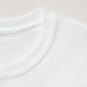 Camiseta C de trabalho++ gerador do número principal (Detalhe - Pescoço (em branco))