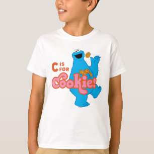 Camiseta C é de Cookie