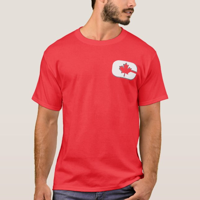 Camiseta "C" é para Canadá (Frente)