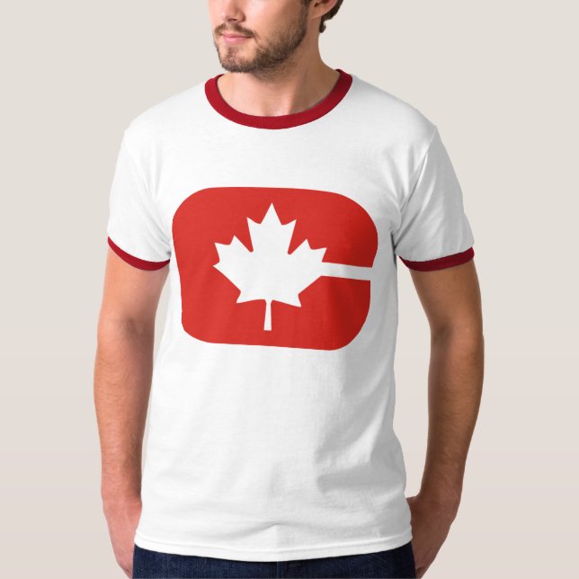 Camiseta "C" é para Canadá (Frente)